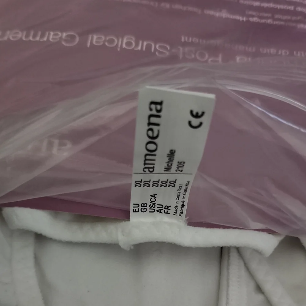 Amoena Michelle Post-Surgery Pocketed Camisole Women's Size 2X New - Picture 7 of 7